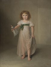 Portrait of Manuela Téllez Girón y Pimentel (1794-1838), Duchess of Abrantes, 1797.