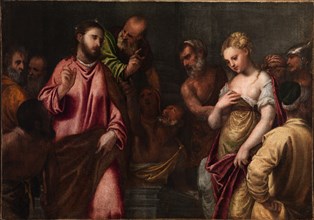 Christ and the Woman Taken in Adultery, c. 1550.