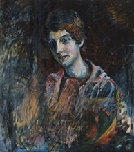 Portrait of Nina Kandinsky, the painter's wife, 1917.