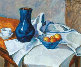 Still Life with blue vase, 1911.