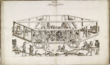 Chariot. From Genetto by Berthold Holzschuher, 1558.
