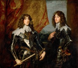 Charles I Louis (1617-1680), Elector Palatine, and his Brother, Prince Rupert of the Rhine (1619-168