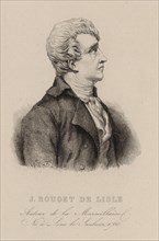 Claude Joseph Rouget de Lisle (1760-1836), 1830s.