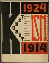 Die Kunstismen. (The Isms of Art) by El Lissitzky und Hans Arp, 1925.