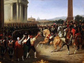 Entry of the French Army in Rome, February 15, 1798, 1834.