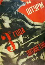 In the Storm of the Third Year of the Five Year Plan, 1930.