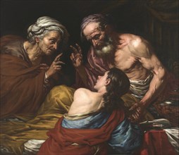 Isaac blessing Jacob, Between 1660 and 1670.
