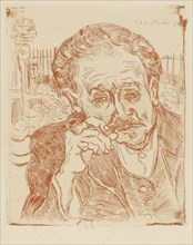 L'Homme à la pipe (Portrait of Dr. Gachet), 1890.