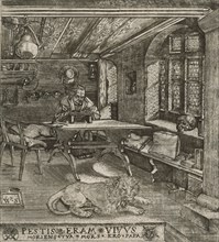 Martin Luther as Saint Jerome in his Cell, c. 1580.