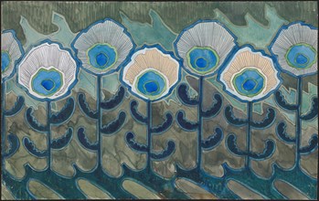 Peacock pattern, 1909.