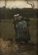 Peasant Woman Digging, 1885.