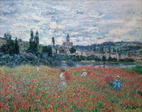 Poppy Fields near Vétheuil, ca 1879.