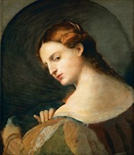 Portrait of a young woman in profile, c. 1520.