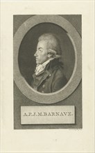 Portrait of Antoine-Pierre-Joseph-Marie Barnave (1761-1793), 1790s.