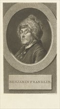 Portrait of Benjamin Franklin , 1790s.