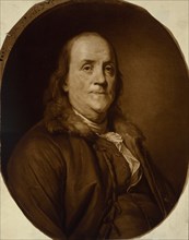 Portrait of Benjamin Franklin , Early 1780s.