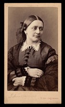 Portrait of Clara Schumann (1819-1896), 1866.