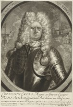 Portrait of Cornelius Cruys (1655-1727), Vice Admiral of the Imperial Russian Navy, c. 1713.