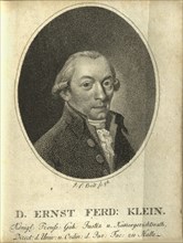Portrait of Ernst Ferdinand Klein (1743-1810) , 1794.