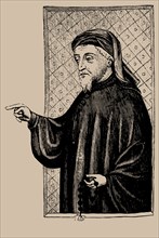 Portrait of Geoffrey Chaucer, .