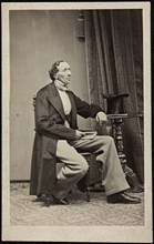 Portrait of Hans Christian Andersen (1805-1875), ca 1865.