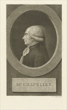 Portrait of Isaac René Guy le Chapelier (1754-1794) , 1790s.