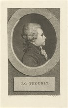 Portrait of Jacques Guillaume Thouret (1746-1794), 1790s.