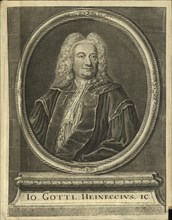 Portrait of Johann Gottlieb Heineccius (1681-1741) , 1744.