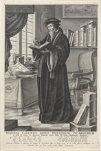 Portrait of John Calvin (1509-1564), Mid of 17th cen..