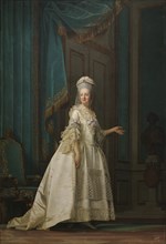 Portrait of Juliane Marie (1729-1796), Queen of Denmark and Norway, 1776.