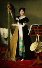 Portrait of Juliette de Villeneuve (1802-1840), niece of Julie Clary-Bonaparte, 1824.