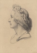 Portrait of Marie d'Agoult (1805-1876), .