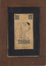 Portrait of Mughal Emperor Aurangzeb, 18th century.