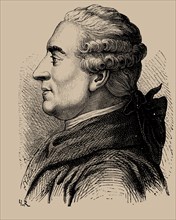 Portrait of Pierre-Augustin Caron de Beaumarchais (1732-1799), 1889.