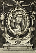 Portrait of Properzia de Rossi (c. 1490-1530). From Vite de' più eccellenti pittori, scultori e arc