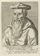 Portrait of the cardinal Stanislaus Hosius (1504-1579), 1570s.