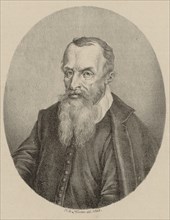 Portrait of the composer Adam Gumpelzhaimer (1559-1625), 1820.