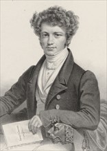 Portrait of the composer and pianist Henri Herz (1803-1888) , 1830.