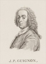Portrait of the composer and violinist Jean-Pierre Guignon (1702-1774), 1740.