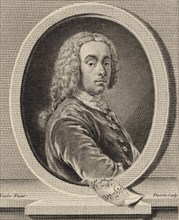 Portrait of the composer and violinist Jean-Pierre Guignon (1702-1774), 1755.