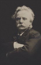 Portrait of the composer Edvard Grieg (1843-1907), 1900.