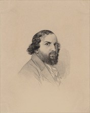 Portrait of the composer Ferdinand von Hiller (1811-1885) , 1850.