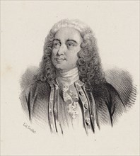 Portrait of the composer Georg Friedrich Haendel (1685-1759), .