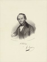 Portrait of the composer Jacques Fromental Halévy (1799-1862), 1845.
