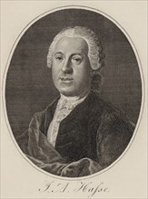 Portrait of the composer Johann Adolf Hasse (1699-1783), 1780.