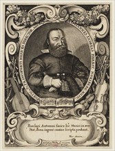 Portrait of the composer Johann Andreas Herbst (1588-1666), 1635.