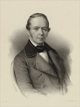 Portrait of the composer Moritz Hauptmann (1792-1868), 1840.