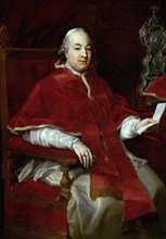 Portrait of the Pope Pius VI (1717-1799), 1776.
