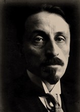 Portrait of the writer and dramatist Boris Konstantinovich Zaytsev (1881-1972), 1920s.