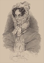 Portrait of the writer Caroline Pichler (1769-1843), .